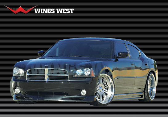 West Wings Custom Side Skirts 05-10 Charger, Magnum, 300 - Click Image to Close